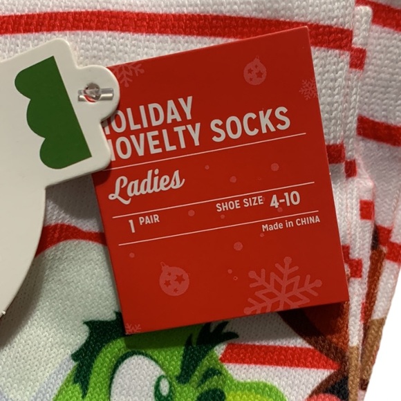 “The Grinch” Socks for Ladies - Picture 10 of 10